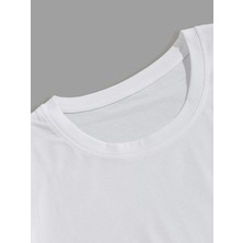 DAXİS Sportwear Company Crop Kedi Baskılı Tshirt