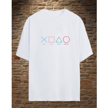 DAXİS Sportwear Company  Baskılı Oversize TShirt