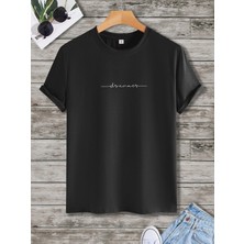 DAXİS Sportwear Company Dreamer Baskılı Oversize Tshirt