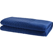 Doqu Home Luxury Banyo Havlusu 90X150CM - Mavi