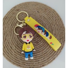 Hd Marketim Bts J-Hope Karakter Figür Silikon Anahtarlık Çanta Süsü Oyuncak