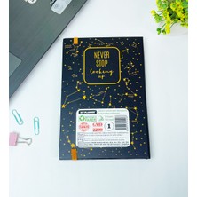 Giftmoda Yıldız Haritası Tasarımlı Lastikli Defter