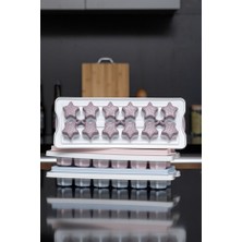 Mim Life 3'lü Renkli Silikon Yapışmaz Buzluk Kabı