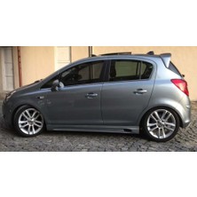 Hasakman Opel Corsa D Rieger Yan Marşpiyel Seti Mat Siyah 2006 2007 2008 2009 2010 2011 2012 2013 2014