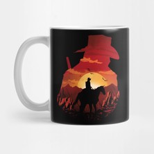 Pixxa Red Sunset Red Dead Redemption Kupa Bardak