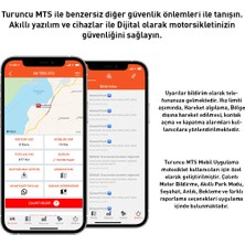 Turuncu Motosiklet Takip Sistemi 24 Aylık + Motor Blokaj Kiti