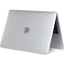 NovStrap Apple Macbook Pro 13 Inç 2021 M1 M2 Çip A2338 Uyumlu Kılıf Sert Rubber Üst ve Alt Koruma Kapağı