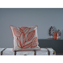 Doqu Home Pandora Dekoratif Kırlent 50X50CM Akasya Kiremit
