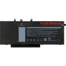 Fixar Dell Latitude 14 5480 Notebook Batarya - 4 Cell