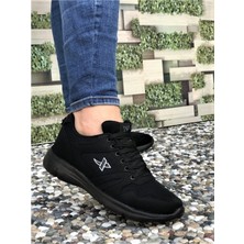 X-Step Siyah Unisex Sneaker Spor Ayakkabı