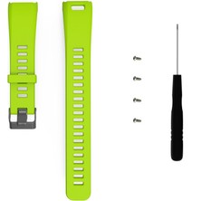 Markacase Garmin Vivosmart Için Silikon Kordon Kayış Fıstık Yeşili