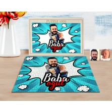 BK Kişiye Özel Baba Oğul Karikatürlü 1000 Parça Profesyonel Puzzle-4