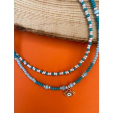 Paytak Moda Gülen Yüz Smile Mor Pembe Boncuk Fimo Kolye Renkli Kadın Kolye PYTKFIMOKLYE88