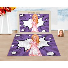 BK Kişiye Özel Kadın Karikatürlü 1000 Parça Profesyonel Puzzle-41