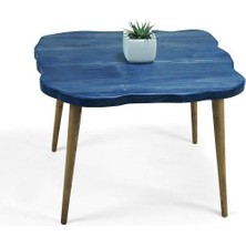 Entema Doğal Ağaç Masif Kütük Lata Orta Sehpa 65CM x 85CM Ağaç Ayak