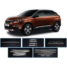 Omsa Peugeot 3008 5 Parça Krom Set 2016 ve Sonrası