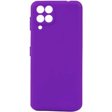 ZORE Galaxy M33 Kılıf Zore Biye Silikon Renk Mor