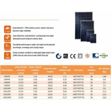 Lexron 40 Watt W Polikristal Güneş Paneli Solar Panel