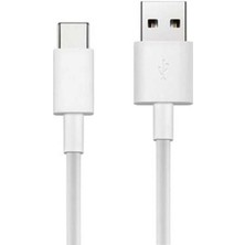 Daytona Xiaomi USB / Typ-C Şarj ve Data Aktarım Kablosu 1 Metre Beyaz (2 Adet)