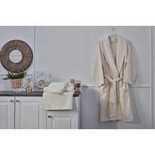 Doqu Home Luxury Bornoz L/xl 120 - Krem