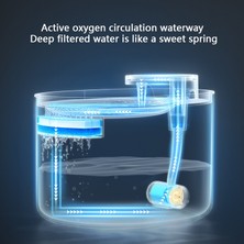 Mectime 3l Akıllı Pet Su Sebili Kedi Otomatik Su Besleyici (Yurt Dışından)