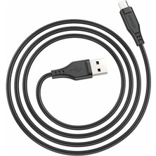 Acefast C3-09 Micro USB Şarj ve Data Kablosu Siyah