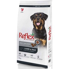 Reflex Kuzu Etli Pirinçli Yetişkin Köpek Maması 15KG