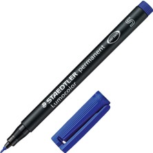 Staedtler 313-3 Lumocolor Asetat Kalemi S Mavi