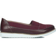 Fitbas 785304 615 Kadın Bordo Büyük & Küçük Numara Babet