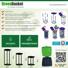 Green Basket Geri Dönüşüm Torba Standı