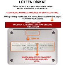 Novstrap Apple Macbook Air 2021 13 Inç M1 Çip A2337 Uyumlu Sert Mat Frosted Kılıf Anti Fingerprint