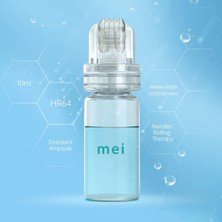 Mei Hydra Roller 64 Altın İğneli 0,50 mm Profesyonel Serum Ampul Uygulayıcı Aplikatör Dermaroller