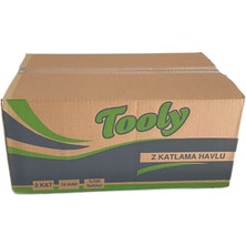 Tooly Z Katlama Dispanser Kağıt Havlu Peçete 12 Paket 1 Koli