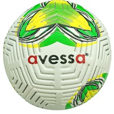 Avessa FT-300 Futbol Topu No.5 Sarı Yeşil Desenli 425 gr