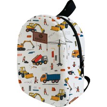 Koko Patik Renkli Şantiye Orta Boy Çanta 1 Adet 32 x 25 x 15 cm Ölçülerle Baskılı Tasarım