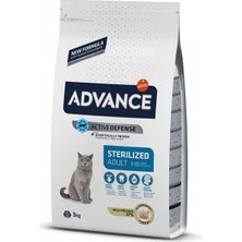 Advance Cat Sterılızed Turkey 3 kg