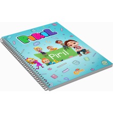 Pırıl Kareli Defter - 72 Yaprak - Spiralli- Sürpriz Hediye