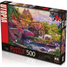 KS Games 20007 Ks, Eski Değirmen 500 Parça Puzzle