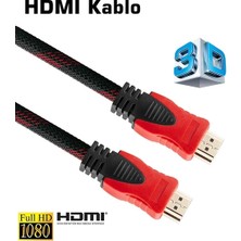 DUHALINE15 Metre HDMI Kablosu Sargılı Çift Filtreli 1.4V Altın Kaplama Uç