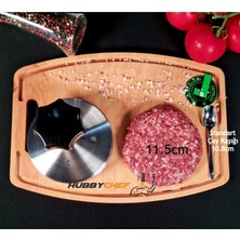 Hubby Chef Hamburger Köftesi Kalıbı Hamburger Şekillendirici 12CM