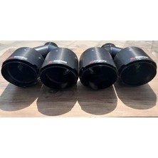 Akrapovic Akrapoviç 100MM Çiftli Sağ Sol Takım 100LÜK FULL KARBON Akrapoviç