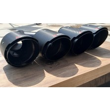 Akrapovic Akrapoviç 100MM Çiftli Sağ Sol Takım 100LÜK FULL KARBON Akrapoviç