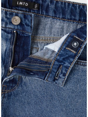 Lmtd Normal Bel Mavi Erkek Çocuk Denim Pantolon Nlmnızza Dnm Dad Pant Noos