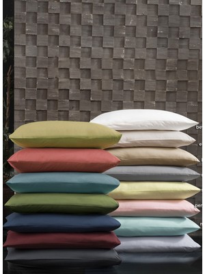 Sarev 100 x 200 cm Tek Kişilik Pembe Fitted Çarşaf Seti