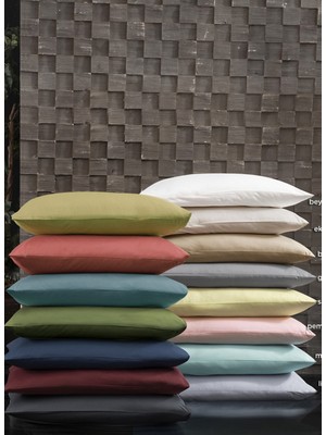 Sarev 160 x 200 cm Çift Kişilik Ekru Fitted Çarşaf Seti