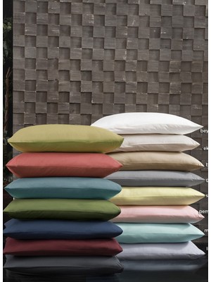 Sarev 120 x 200 cm Hardal Fitted Çarşaf Seti