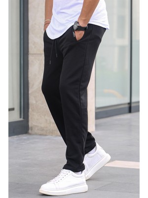 Madmext Siyah Basic Eşofman Altı 5479