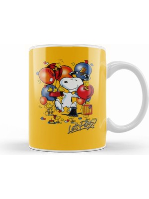 Humuts Snoopy Kupa Bardak Porselen