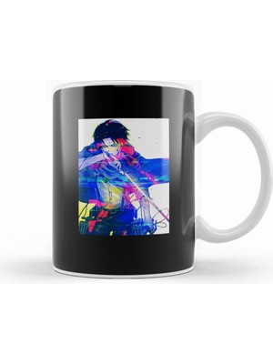 Humuts Levi Attack On Titan Kupa Bardak Porselen