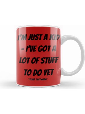 Humuts Clint Eastwood Quotes Gift   Vintage Retro Rainbow Style Kupa Bardak Porselen